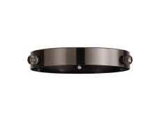 Briciole 120mm Collar Ring c/w 3 Screws, Black Chrome