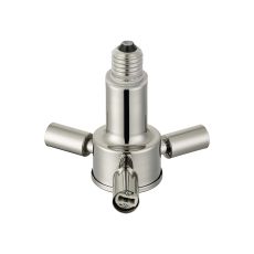 Briciole 1 to 3 E27 To G9 Converter Polished Nickel Lampholders