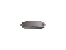 Briciole 70mm Collar Ring c/w 3 Screws, Warm Grey