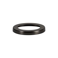 Briciole 60 x 7mm Metal Collar/Washer For Glass Shades Black Chrome