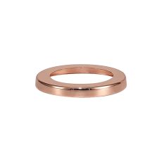 Briciole 60 x 7mm Metal Collar/Washer For Glass Shades Rose Gold