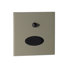 Proa Square Wall Lamp With 3 Program Sensor, 3W LED, 3000K, 180lm, Grey/Green, 3yrs Warranty