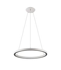 Riumar Ring Pendant 62cm 40W+15W LED, 3 Way Relay, 3000K, 3800lm, White, 3yrs Warranty