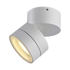 Saler Adjustable Ceiling Spotlight/Wall Light, 1 Light GX53 (Not Included), White, IP65, 2yrs Warranty