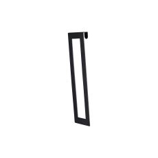 Sigma 17 x 5cm Decorative Shade Accessory Satin Black Suitable For 17cm Tall Shades