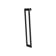 Sigma 20 x 5cm Decorative Shade Accessory Satin Black Suitable For 20cm Tall Shades