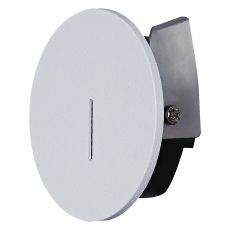 Sotavento Round Wall Lamp, 3W LED, 3000K, 150lm, IP42, White, Cut Out: 48mm, 3yrs Warranty