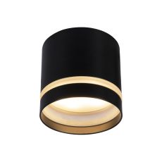 Split 8.4cm Spotlight Round, 1 Light GX53 (Max 12W, Not Included), Black
