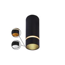 Split 4cm Spotlight, 1 Light 35mm GU10 (GU11) (Not Included), Black