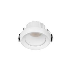 Tampa Recessed Spotlight, 8W LED, 2700/3200/4000K CCT, 800lm, White, IP65, Cut Out 70mm, Driver Not Included, 3yrs Warranty