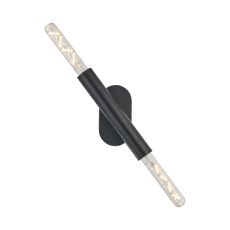 Vienta 2 Light Adjustable Ceiling/Wall E27, Satin Black