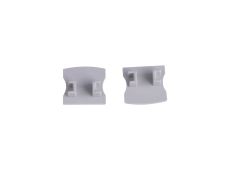 Tiras 17.3 x 15.7mm Grey Profile End Cap Without Hole (1pc) for M7394, 3yrs Warranty