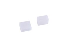 Tiras Silicone End Cap White Without Holes, 3yrs Warranty