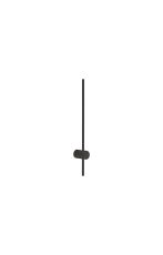 Tobago Wall Light, 7W LED, 3000K, 590lm, Black, 3yrs Warranty
