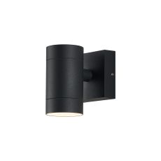 Centa Cylinder 24V DC Up or Down Wall Light, 3W LED 3000K, c/w 2m Fly Lead, Male Connection, IP44, Anthracite, 3yrs Warranty