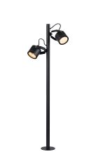 Centa 24V DC Post Spot, 2 in 1 Ground Spike/Fixed Base, 2 x 3W LED, 3000K, c/w 2m Cable, Male Connection, IP44, Anthracite, 3yr Wrnty