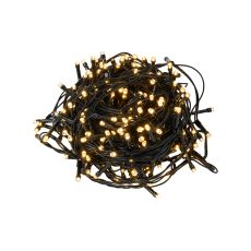 Centa 20m With 3m Lead Wire, 240 Light String Light, 24V DC, Total 2W LED, 2700K, Male Connection, IP44, Black, 3yrs Warranty