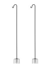 Centa 160cm Festoon Pole With Hook, 4 Prong Fork, 2pc Set