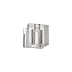 Fonte 7 x 7cm Hexagonal Cut Clear Glass Shade (Q),