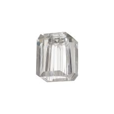 Fonte 8cm Chamfered Cuboid Clear Glass Shade (K),