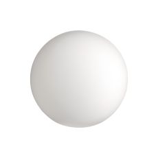Notte 12cm Smooth Round Glass Shade (A), Opal
