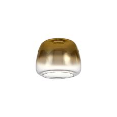 Urasawa 18x14cm Trapezium Glass (H), Gold Fade/Clear