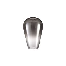 Urasawa 14x21cm Pear Shaped Glass (E), Smoke/Clear