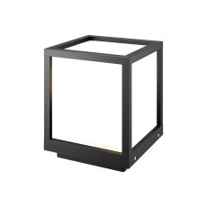 Utah Pedestal Lamp, 1 Light E27, IP65, Graphite, 2yrs Warranty