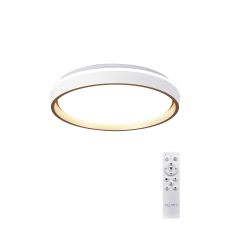 Verona 40cm Round Ceiling 40W LED With Remote Control 2700K-5000K, 5400lm, Gold, 3yrs Warranty