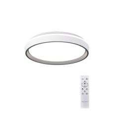 Verona 40cm Round Ceiling 40W LED With Remote Control 2700K-5000K, 5400lm, Grey, 3yrs Warranty