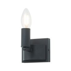 Stella Wall Lamp, 1 Light E14, Satin Black