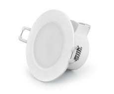 Yucatan Recessed Spotlight, 6.5W LED, 2700/3000/4000K CCT, 630lm, White, IP65, Cut Out 70mm, Driver Included, 3yrs Warranty
