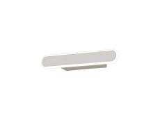Via 30cm Linear Wall Lamp, 1 x 12W LED, 4000K, 568lm, Sand White, 3yrs Warranty