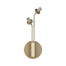 Templo Wall Light (FRAME ONLY), 2 Light G9, Light Painted Beige