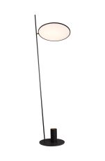 Zenith Touch Dimmable Floor Lamp, 20W LED, 2700K, 1860lm, Black/White, 3yrs Warranty