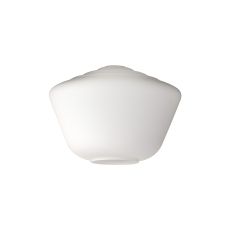 Zenth 30x21.5cm Opal Hexagonal Glass (G), Shade