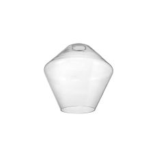 Zenth 23x21.5cm Clear Diamond Glass (H), Shade