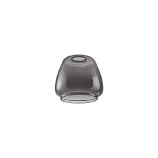 Zenth 16x14cm Smoke Plated Jar Glass (J), Shade