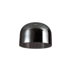 Zenth 24x17cm Chrome Plated Cloche Glass (K), Shade