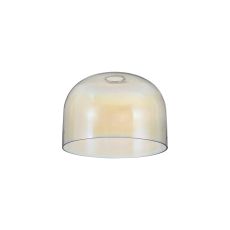 Zenth 24x17cm Iridescent Cloche Glass (K), Shade