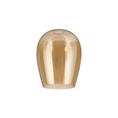 Zenth 20x25.5cm Amber Plated Wine Glass (M), Shade