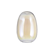 Zenth 20x30cm Iridescent Slim Curved Trapezium Glass (N), Shade