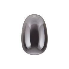Zenth 20x30cm Smoke Plated Slim Curved Trapezium Glass (N), Shade