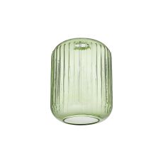 Zenth 20x25.5cm Green Ribbed Cylinder Glass (P), Shade