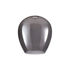 Zenth 25x27cm Smoke Plated Wine Glass (X), Shade